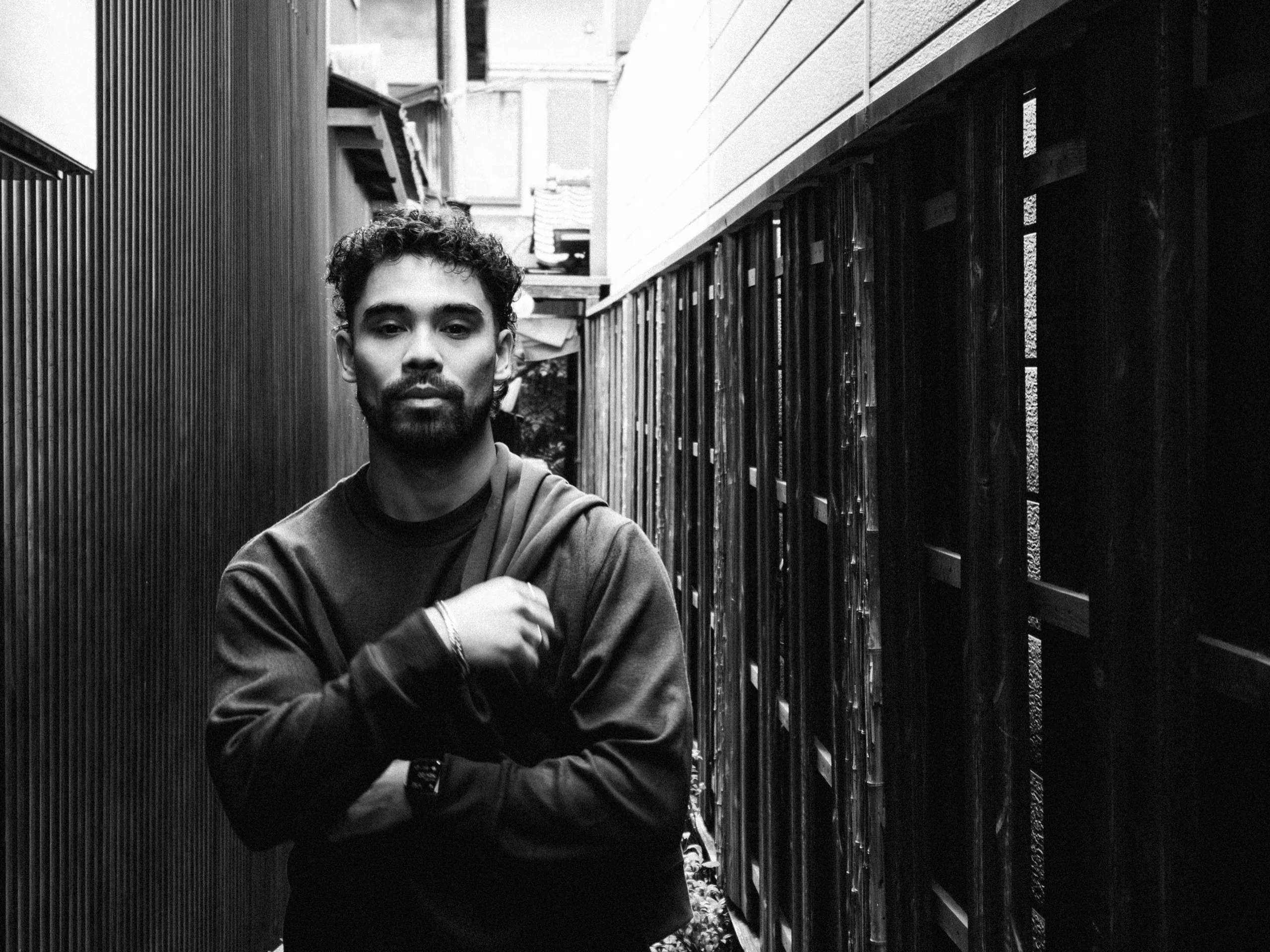 Portrait, Kyoto alley